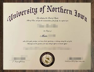 purchase realistic University of Northern Iowa degree