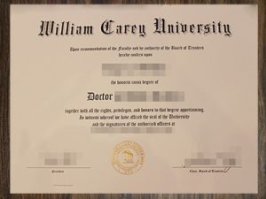 purchase realistic William Carey University degree