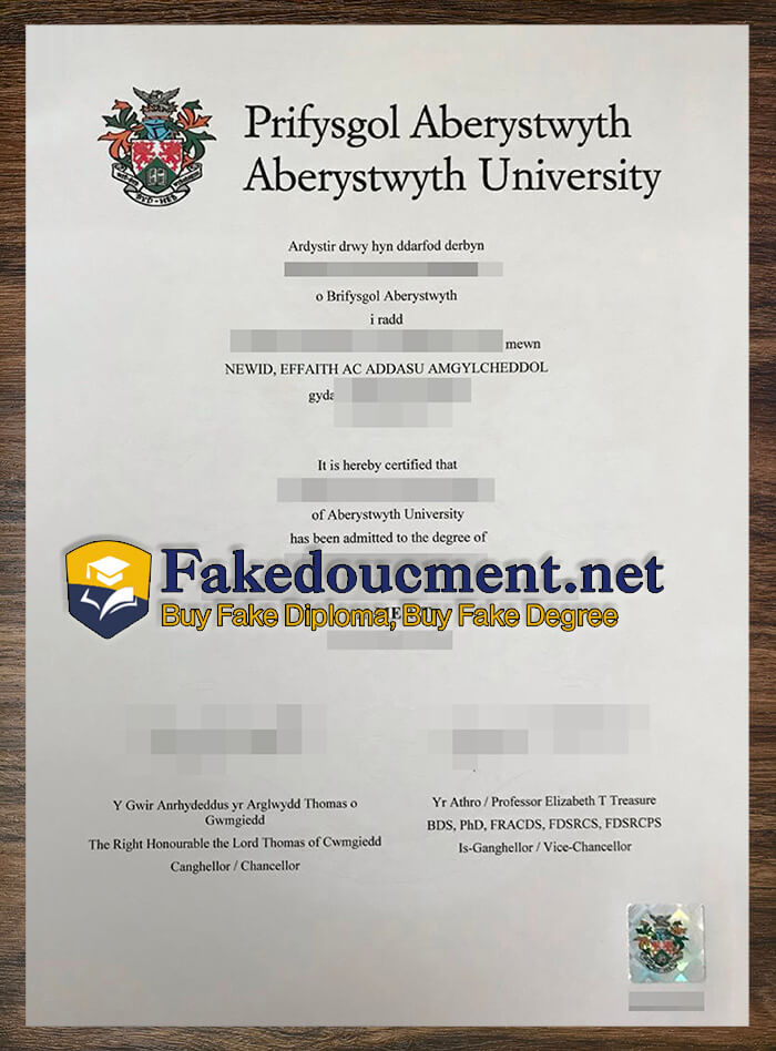 WhatsApp: +86 13698446041 How to buy a phony Aberystwyth University degree online? Aberystwyth-University-degree