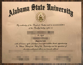 purchase realistic Alabama State University degree