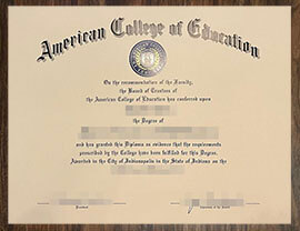 purchase realistic American College of Education degree