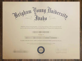 purchase realistic Brigham Young University Idaho degree