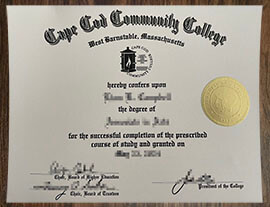 purchase realistic Cape Cod Community College degree