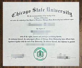 purchase realistic Chicago State University degree