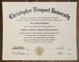 purchase realistic Christopher Newport University degree