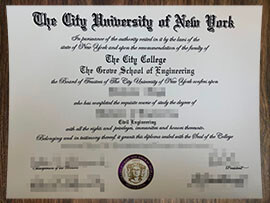 purchase realistic City University of New York degree