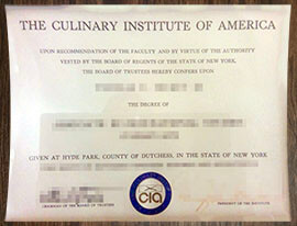 purchase realistic Culinary Institute of America degree