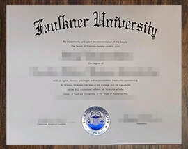 purchase realistic Faulkner University degree