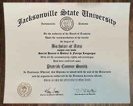 purchase realistic Jacksonville State University degree