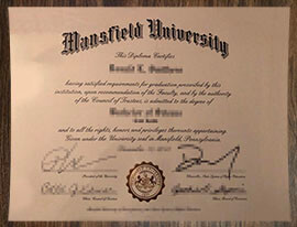 purchase realistic Mansfield University degree