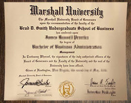 purchase realistic Marshall University degree