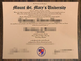 purchase realistic Mount St Mary's University degree