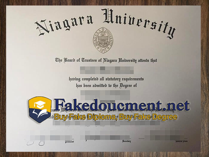 purchase realistic Niagara University diploma