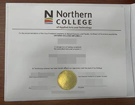 purchase realistic Northern College of Applied Arts and Technology degree