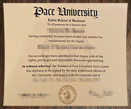 purchase realistic Pace University degree