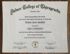 purchase realistic Palmer College of Chiropractic degree