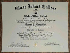 purchase realistic Rhode Island College degree