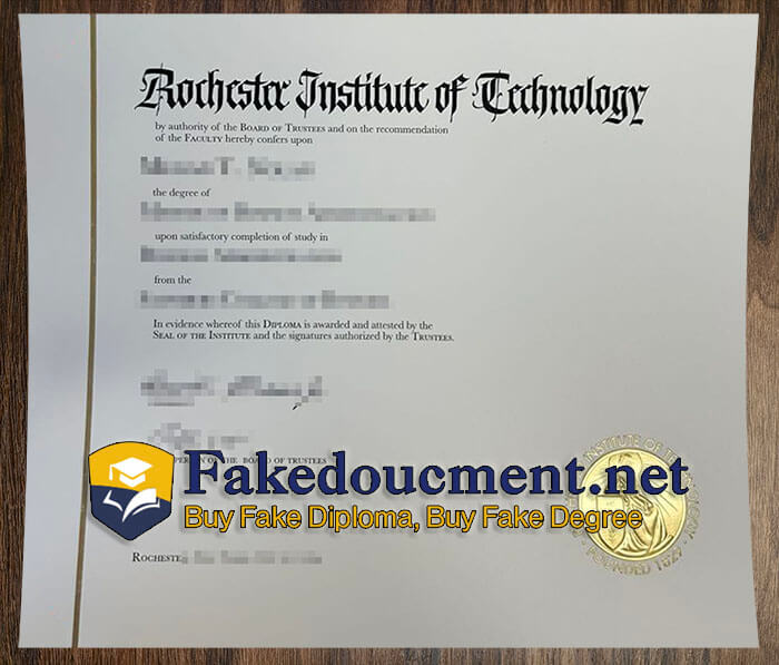 purchase realistic Rochester Institute of Technology diploma