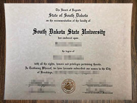 purchase realistic South Dakota State University degree