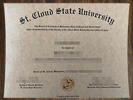 purchase realistic St Cloud State University degree