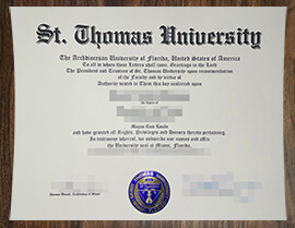 purchase realistic St Thomas University degree