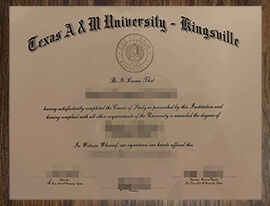 purchase realistic Texas A&M University-Kingsville degree