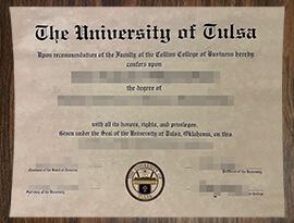 purchase realistic University of Tulsa degree