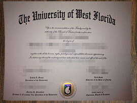 purchase realistic University of West Florida degree