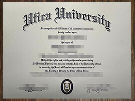 purchase realistic Utica University degree