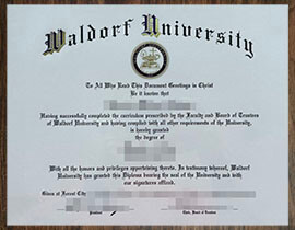 purchase realistic Waldorf University degree