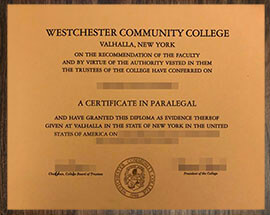 purchase realsitic Westchester Community College degree