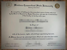 purchase realistic Western Connecticut State University degree