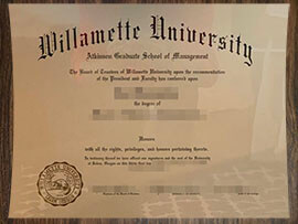 purchase realistic Willamette University degree