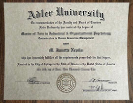 purchase realistic Adler University degree