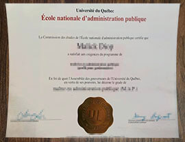 purchase realistic Ecole Nationale d'administration Publique degree