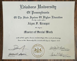 purchase realistic Edinboro University of Pennsylvania degree