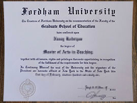 purchase realistic Fordham University degree