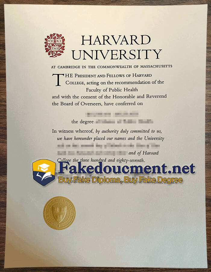 purchase realistic Harvard University diploma