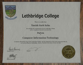 purchase realistic Lethbridge College degree