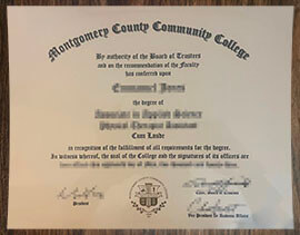 purchase realistic Montgomery County Community College degree