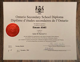 purchase realistic Ontario Secondary School Diploma