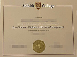 purchase realistic Selkirk College degree