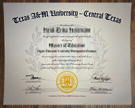 purchase realistic Texas A&M University-Central Texas degree