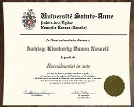 purchase realistic Universite Sainte-Anne degree