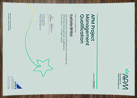 purchase realistic APM Project Management Qualification certificate