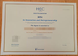 purchase realistic HEC Paris degree