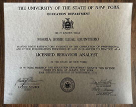 purchase realistic NY Architect License certificate