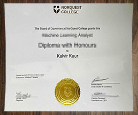 purchase realistic Norquest College diploma