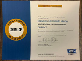 purchase realistic SHRM Certified Professional certificate