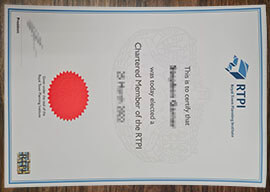 purchase realistic Royal Town Planning Institute certificate